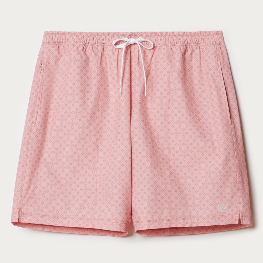 RHONE Pressed Rose Patterned Swim Trunks Size Xxl Nwt